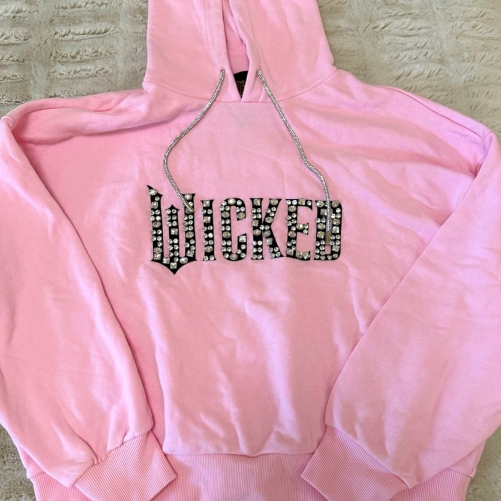 WICKED BLING Forever 21 Pink Hoodie 3X